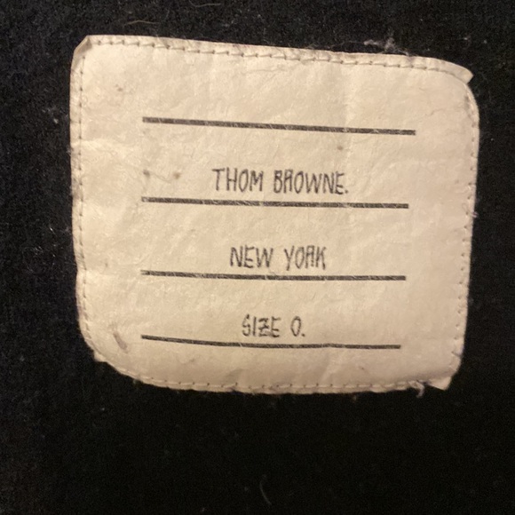 Thom Browne 100% wool sweatshirt Size 0 - Picture 2 of 6